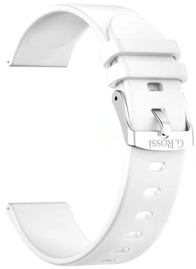 Pasek silikonowy do Smartwatcha G.Rossi SW010 BIAŁY GR22-5 KEMER