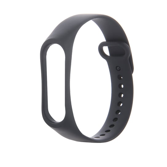 Pasek silikonowy do Xiaomi Mi Band 3 / 4 czarny Inna marka