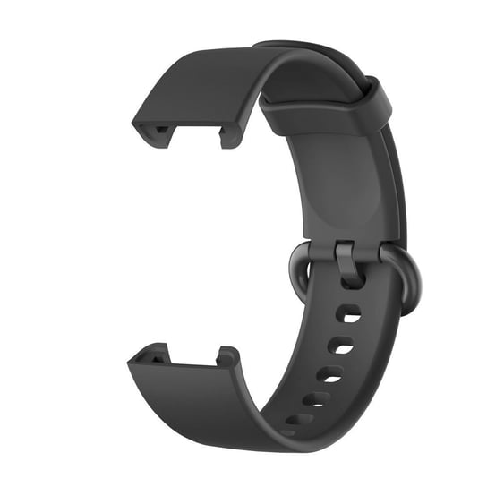 Pasek silikonowy do Xiaomi Mi Watch Lite (Czarny) Strado