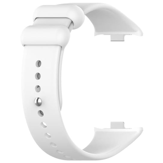 Pasek Silikonowy Mi Band 8 Pro / M8 Pro (12), WHITE / BIAŁY bez marki