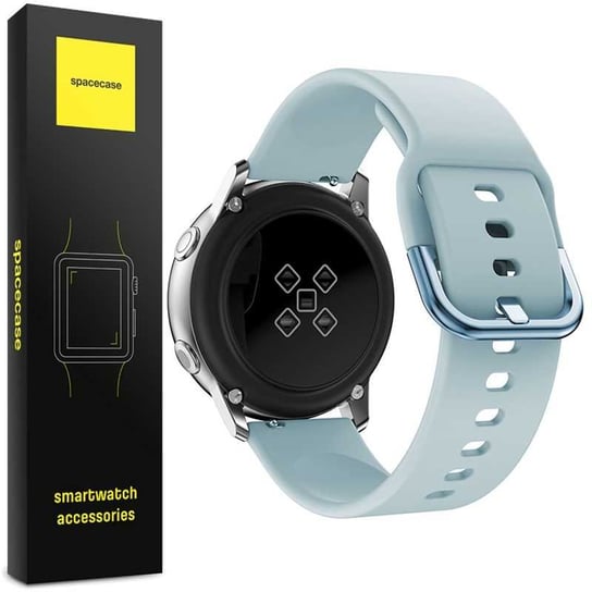 Pasek Silikonowy Opaska do zegarka Smartwatch 22mm light blue Inna marka