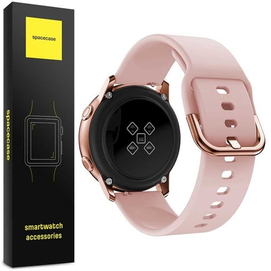 Pasek Silikonowy Opaska do zegarka Smartwatch 22mm pink Inna marka