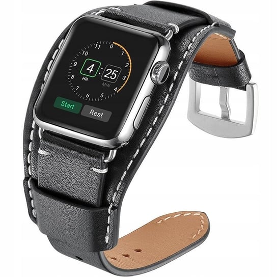 Pasek Skórzany Do Apple Watch 2/3/4/5/6/7/8/Se/Ultra Ultra 2 42/44/45/49Mm Inna marka