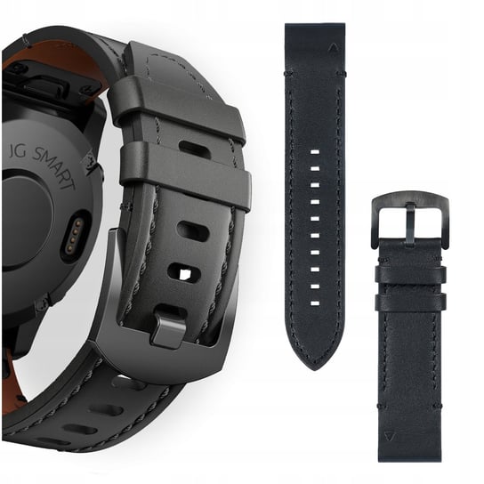 PASEK SKÓRZANY DO GARMIN FENIX 5 6 7 8 E PRO SOLAR INSTINCT EPIX QUCIKFIT JG Smart