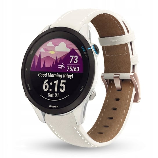 PASEK SKÓRZANY DO GARMIN VENU 2s 3s FORERUNNER 255s 265s VIVOACTIVE 3s 4s Inna marka