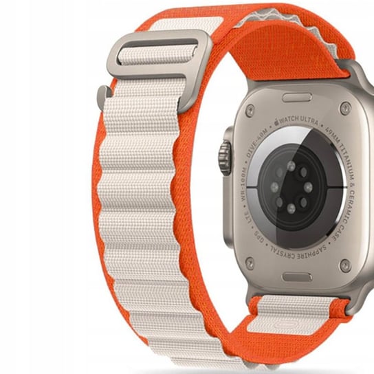 Pasek Tech Protect Nylon Pro do Apple Watch 49/45/44/42 mm, pomarańczowo beżowy TECH-PROTECT