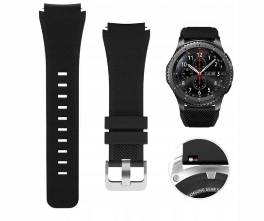 Pasek uniwersalny 22mm garmin huawei samsung frontier xiaomi amazfit kolory Wojer