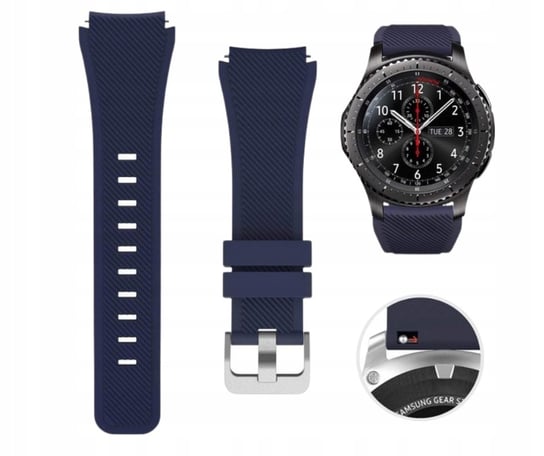 Pasek uniwersalny 22mm garmin huawei samsung frontier xiaomi amazfit kolory Wojer
