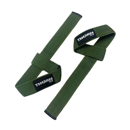 Paski Do Podnoszenia Ciężarów Thorn Fit Lifting Straps Cotton Army Green Thorn Fit