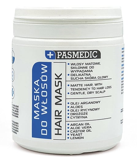 PASMEDIC, Wzmacniająca maska do włosów, 250 ml Anna Cosmetics