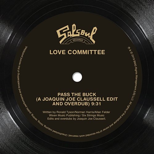 Pass The Buck Love Committee
