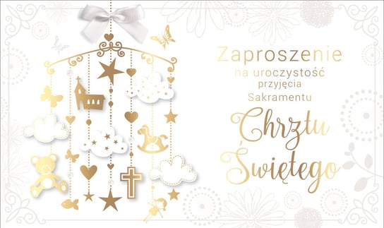 Passion Cards, Zaproszenie PMZ-063 Chrzest Passion Cards