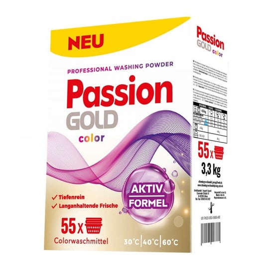 PASSION GOLD 3,3KG 55P BOX PROSZEK D/PR. COLOR /423 Inny producent