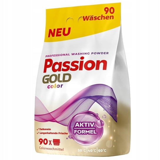 PASSION GOLD 5,4KG 90P FOLIA PROSZEK D/PR. COLOR /976 Passion