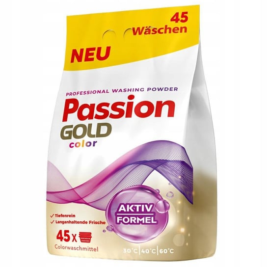 Passion Gold - Proszek Do Prania 45 Color Folia 2,7kg Inny producent