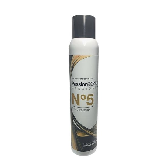 Passionex Passion&color Star Shine Spray No. 5, Spray Nabłyszczający, Przecie Elektryzowaniu Się Włosów, 250ml Inna marka