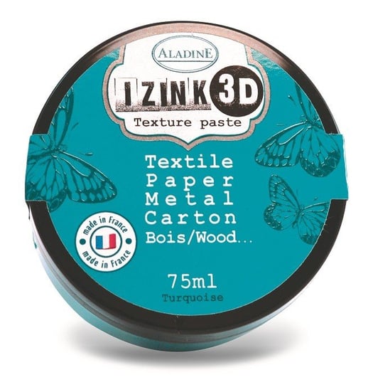 Pasta 3D, 75 ml, zielonomodra Aladine