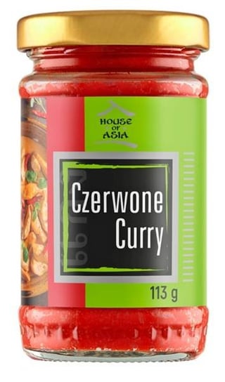 Pasta curry czerwona 113g - House of Asia House of Asia