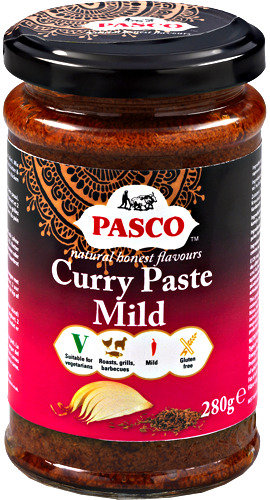 Pasta Curry Mild, łagodna 270g - Pasco Pasco