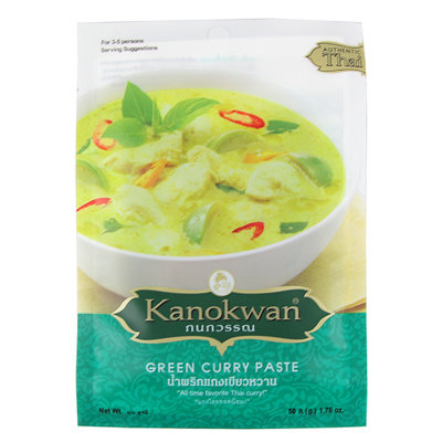 Pasta Curry zielona KANOKWAN, 50 g Kanokwan