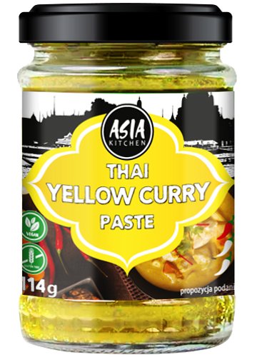 Pasta curry żółta 114g - Asia Kitchen Asia Kitchen