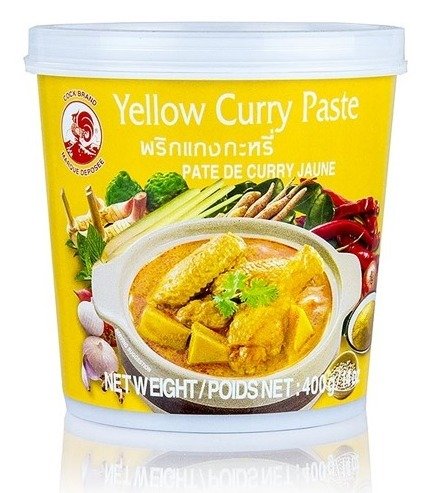 Pasta curry żółta 400g Cock Brand