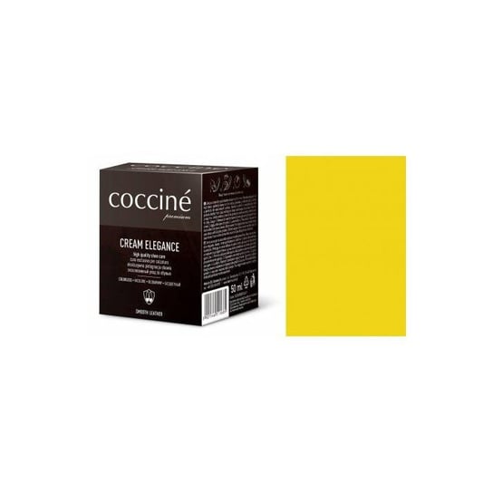 Pasta Do Butów Krem Skóry Gładkiej Cream Elegance Żółty 50 Ml Coccine