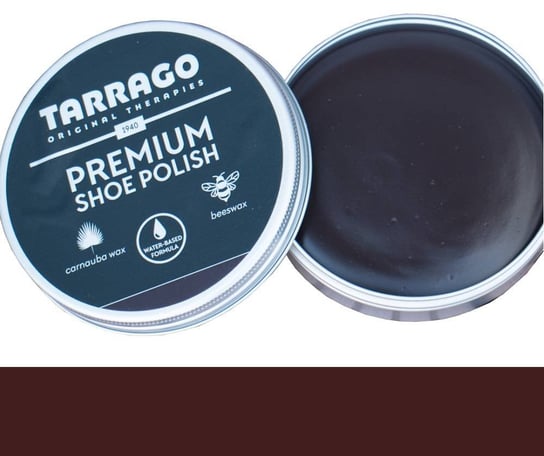 Pasta do butów tarrago premium shoe polish 50 ml 006 - ciemny brąz / dark brown TARRAGO