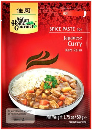 Pasta do japońskiego curry Kare Raisu 50g - Asian Home Gourmet Asian Home Gourmet