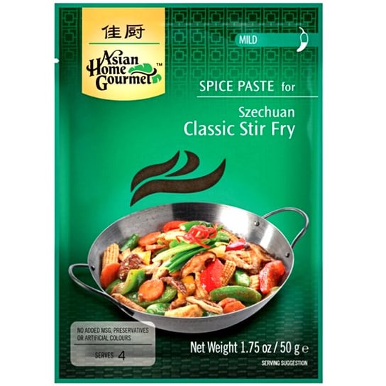 Pasta do klasycznego syczuańskiego stir-fry 50g - Asian Home Gourmet Asian Home Gourmet
