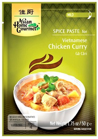 Pasta do wietnamskiego kurczaka curry, Ga Cari 50g - Asian Home Gourmet Asian Home Gourmet