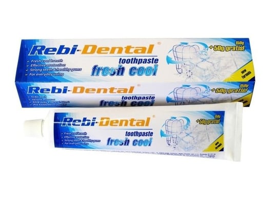 Pasta do zębów, oczyszczająca, wybielająca, Rebi-Dental Fresh Cool, 90 g Mattes