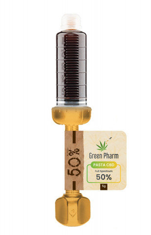 Pasta Full Spectrum CBD 50% 5g Green Pharm Green Pharm