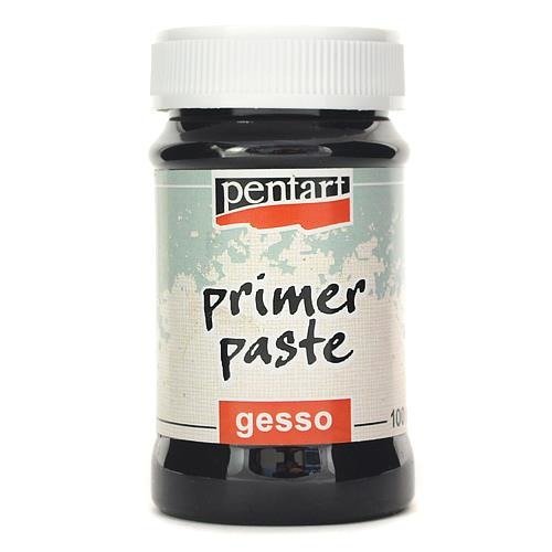 Pasta gruntowa akrylowa GESSO Pentart 100 ml czarna Pentart