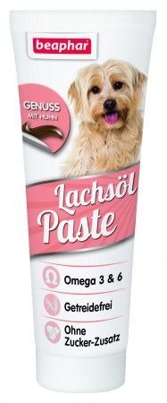 Pasta łososiowa dla psa w tubce z Omega 3 i 6 Lachsol Paste Dog 250g Beaphar