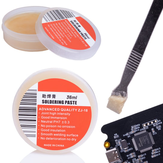 Pasta Lutownicza 36ml Żel Do Lutowania PCB Techrebal Techrebal