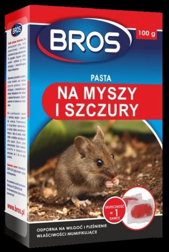 PASTA NA MYSZY I SZCZURY 150G BROS