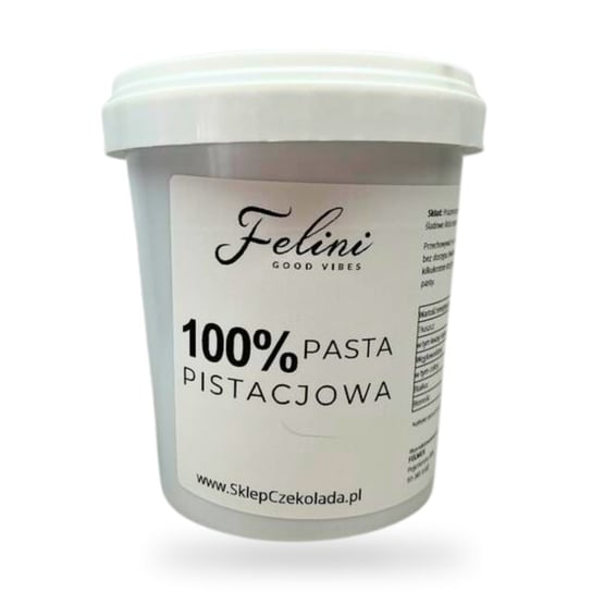 Pasta pistacjowa 100%1kg Felini Felini