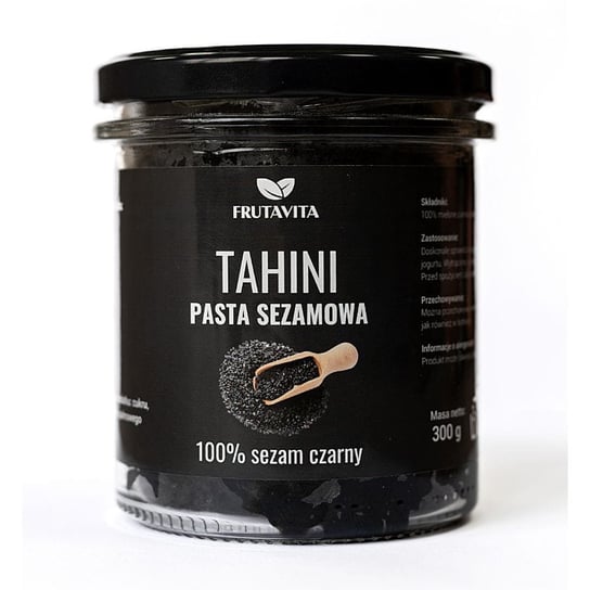 Pasta sezamowa TAHINI czarna 300 g Frutavita