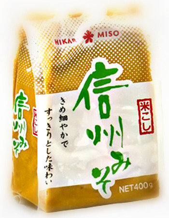 Pasta Shinshu Shiro Miso, jasna 400g - Hikarimiso Hikari Miso