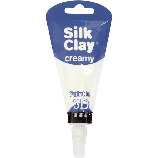 Pasta Silk Clay, biała, 35 ml Creativ Company