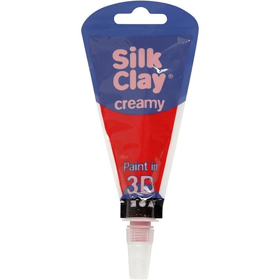 Pasta Silk Clay, czerwona, 35 ml Creativ Company