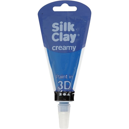 Pasta Silk Clay, niebieska, 35 ml Creativ Company