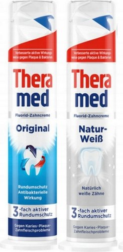 Pasta Theramed Original 100ml + Pasta Theramed Natur Weiss 100ml Inna marka