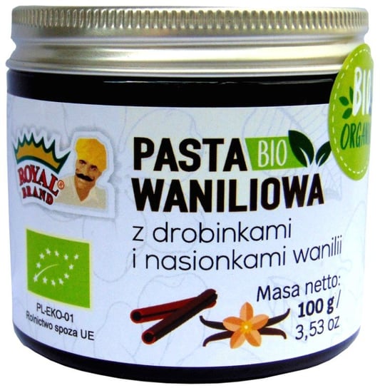 Pasta Waniliowa Bio 100 G - Royal Brand Inna marka