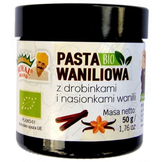 Pasta Waniliowa Bio 50 g - Royal Brand ROYAL BRAND
