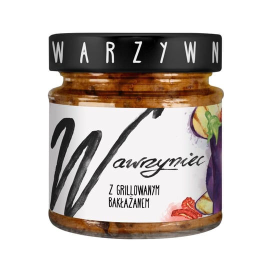 Pasta WARZYWNA z Grillowanym BAKŁAŻANEM 180g NATURALNA ZT Kruszwica S.A.