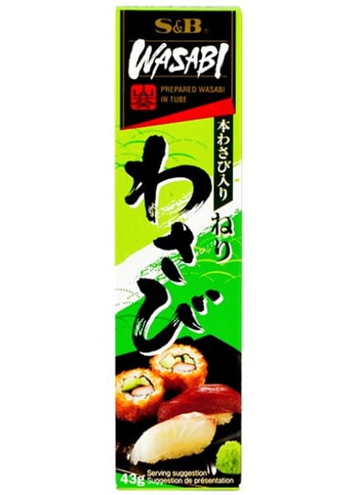 Pasta wasabi w tubce 43g - S&B S&B
