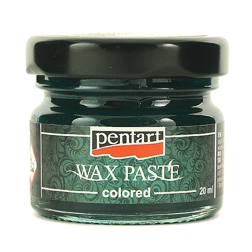 Pasta woskowa Pentart 20 ml - zielony Pentart