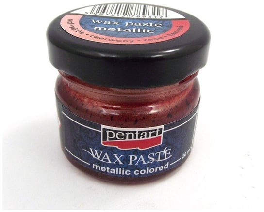 Pasta Woskowa Wax Paste Metaliczna Czerwona  20Ml, Pentacolor Inny producent